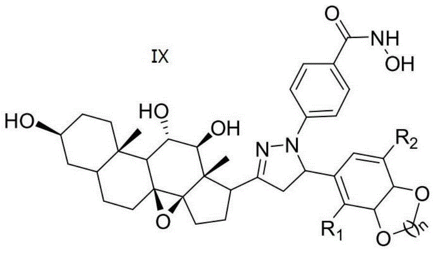 Sapogenin derivative, preparation method of derivative and application thereof in preparation of antitumor drugs