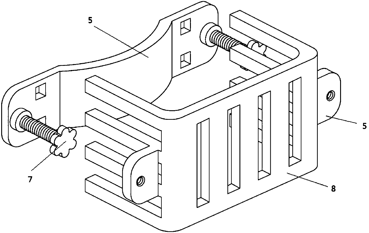 Wearable multifunctional infusion rack body