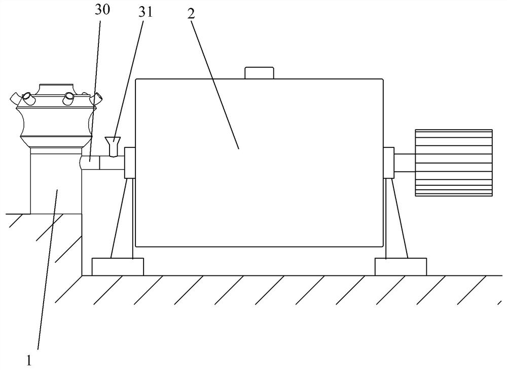 Processing technology and processing device for anti-deformation corundum-mullite high-temperature load bearing board