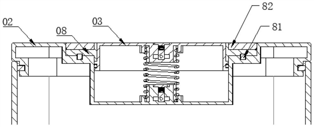 Sealing device and refrigerator