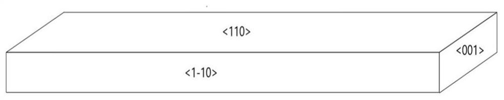 Piezoelectric single crystal driver and preparation method thereof