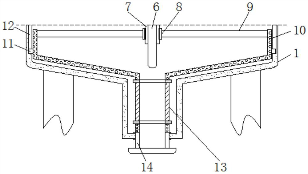 Fermentation device for the preparation of organic fertilizer for comprehensive utilization of agricultural waste