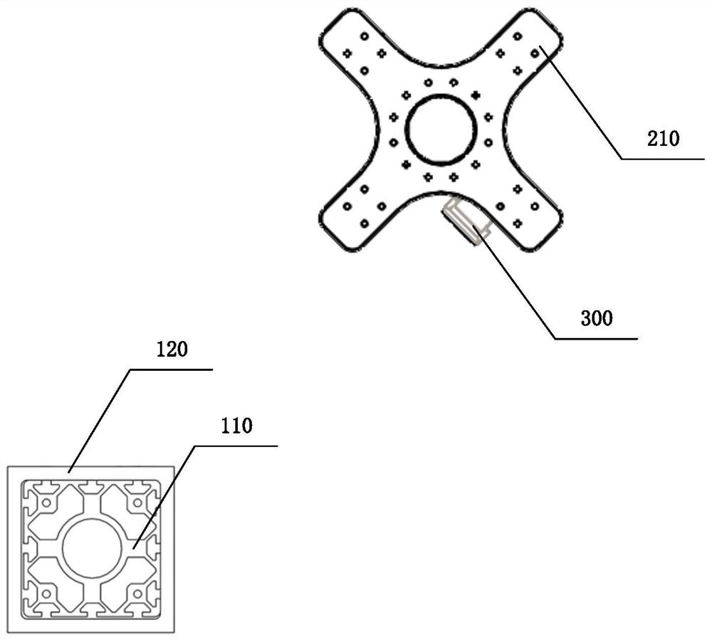 Device and method for measuring and calibrating underwater bending-torsional deformation of fuel assembly