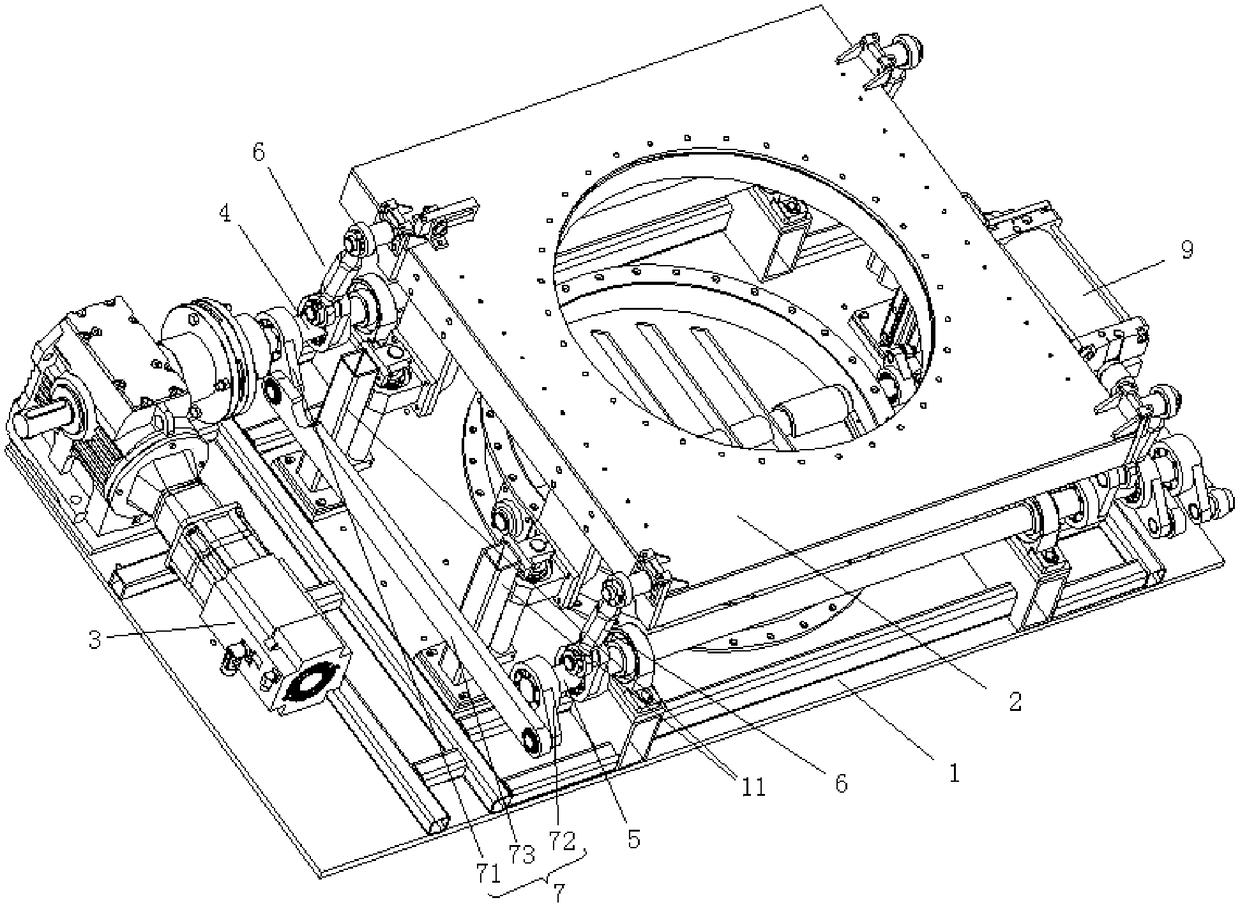 Air grid lifting device and tempered air grid system