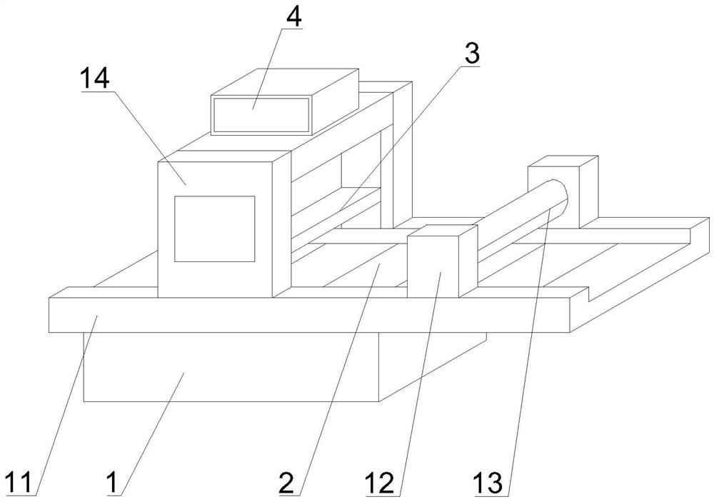 Display panel detection device based on VR lens