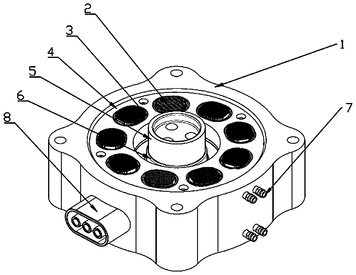 Disc-type superconducting motor