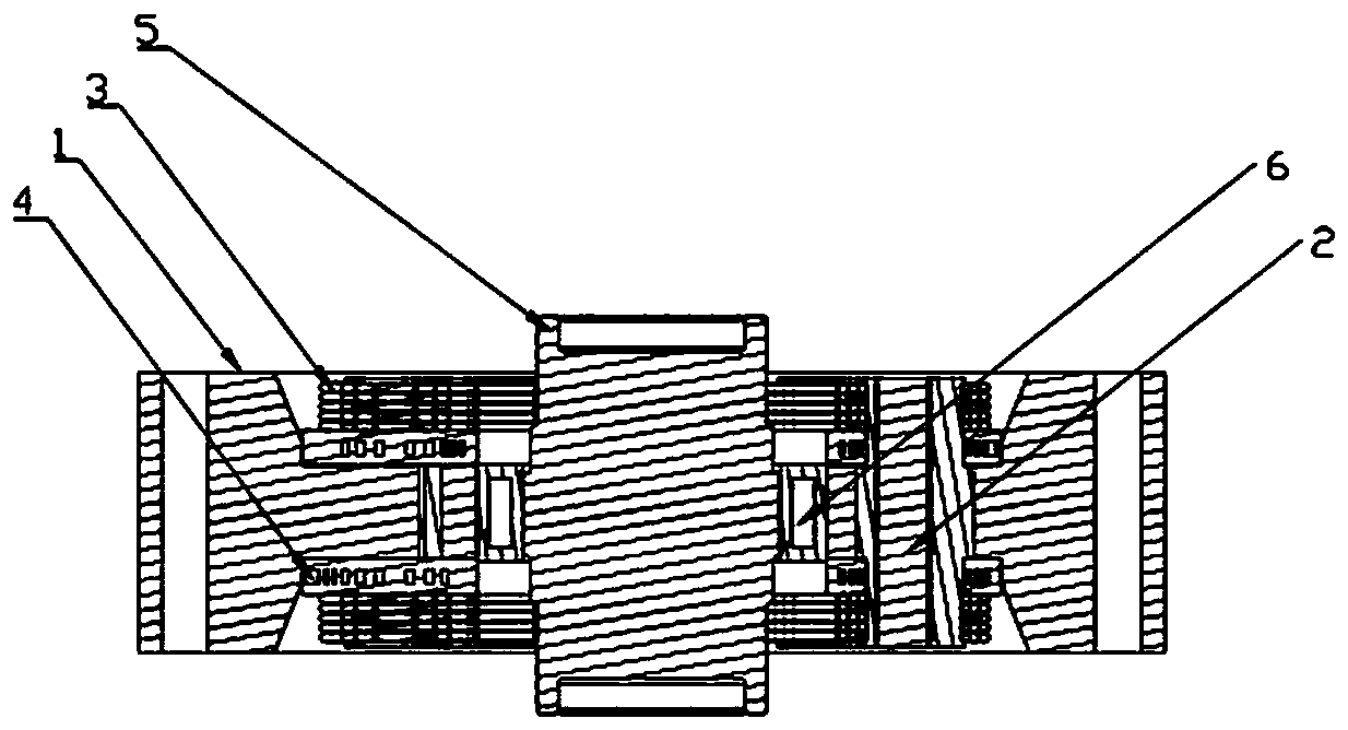 Disc-type superconducting motor