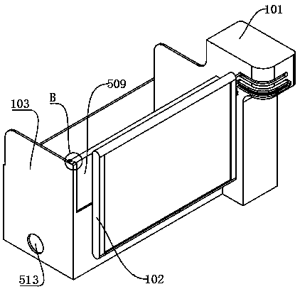 Garbage salvage device with transverse interception function for hydraulic engineering