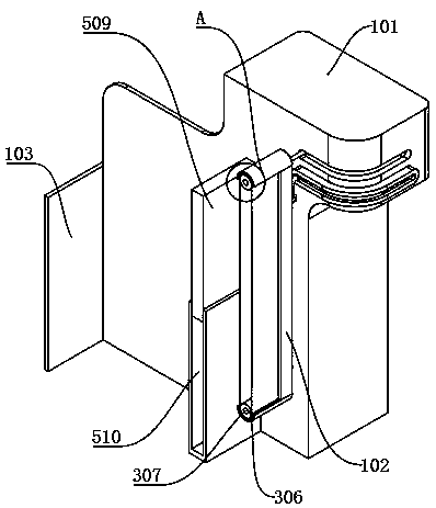 Garbage salvage device with transverse interception function for hydraulic engineering