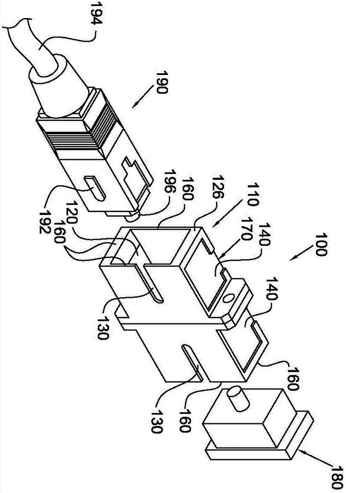 Optical fiber adapter