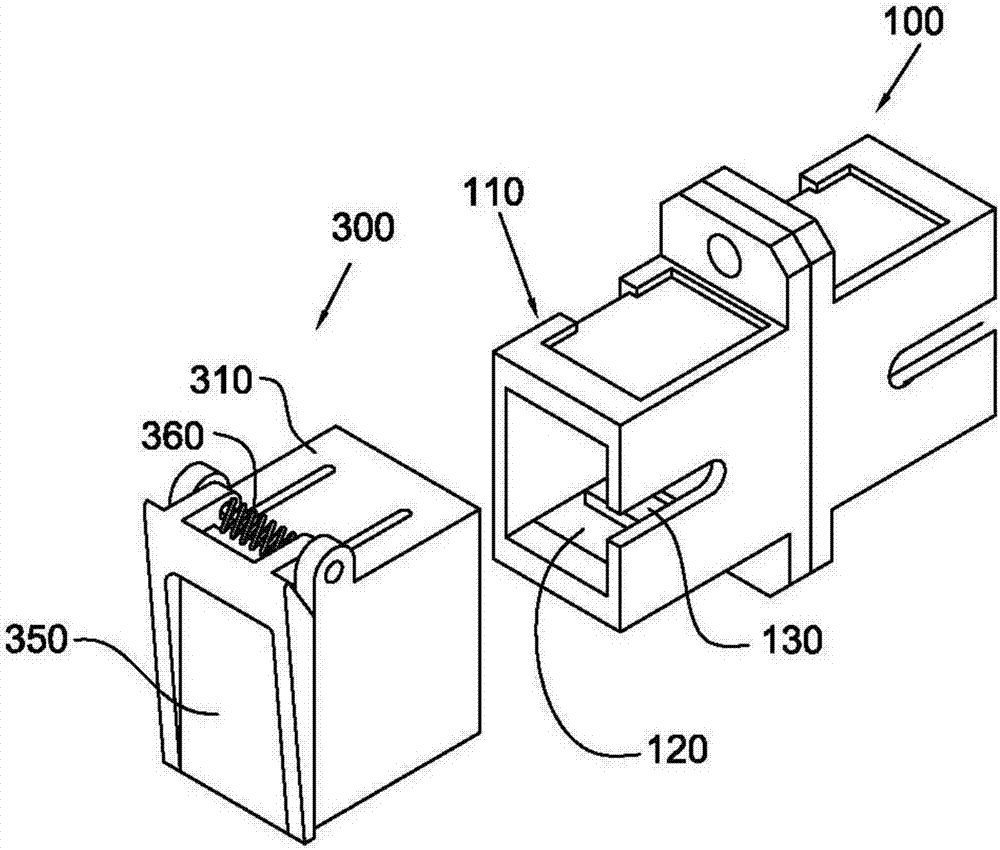 Optical fiber adapter