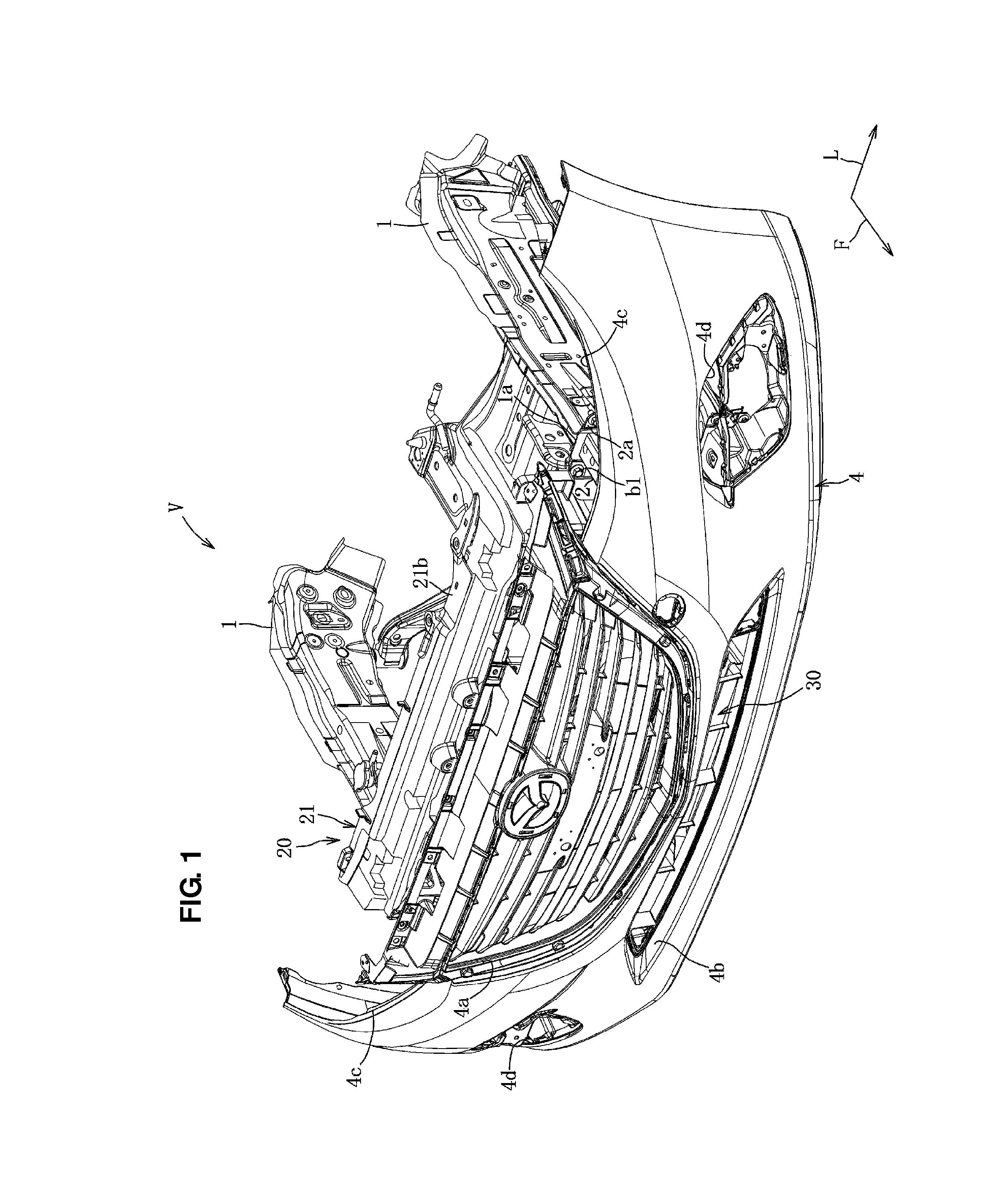 Grill shutter structure of vehicle