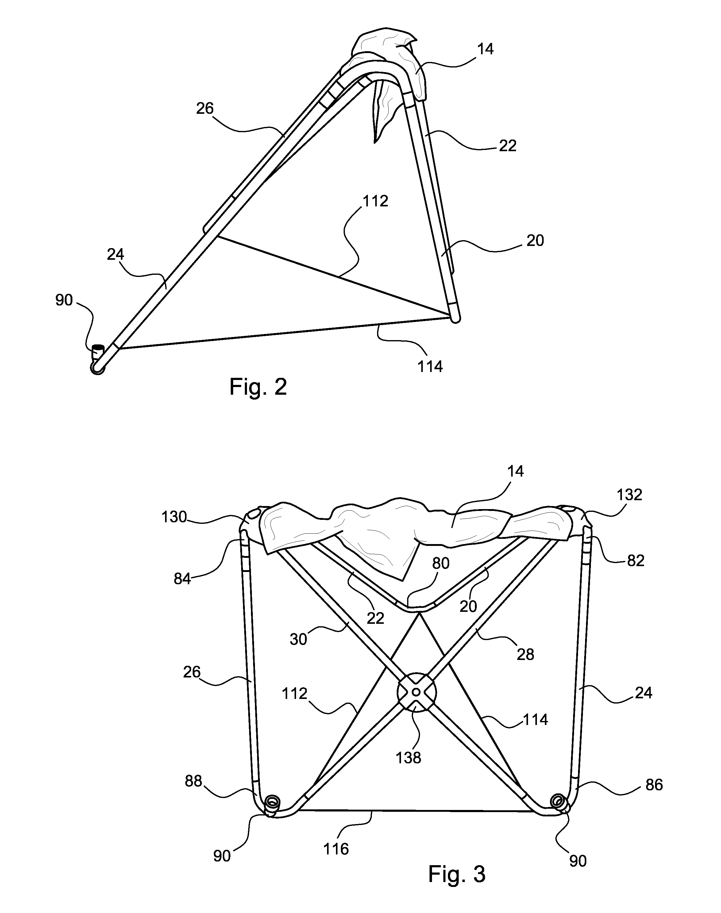 Collapsible lightweight hammock chair