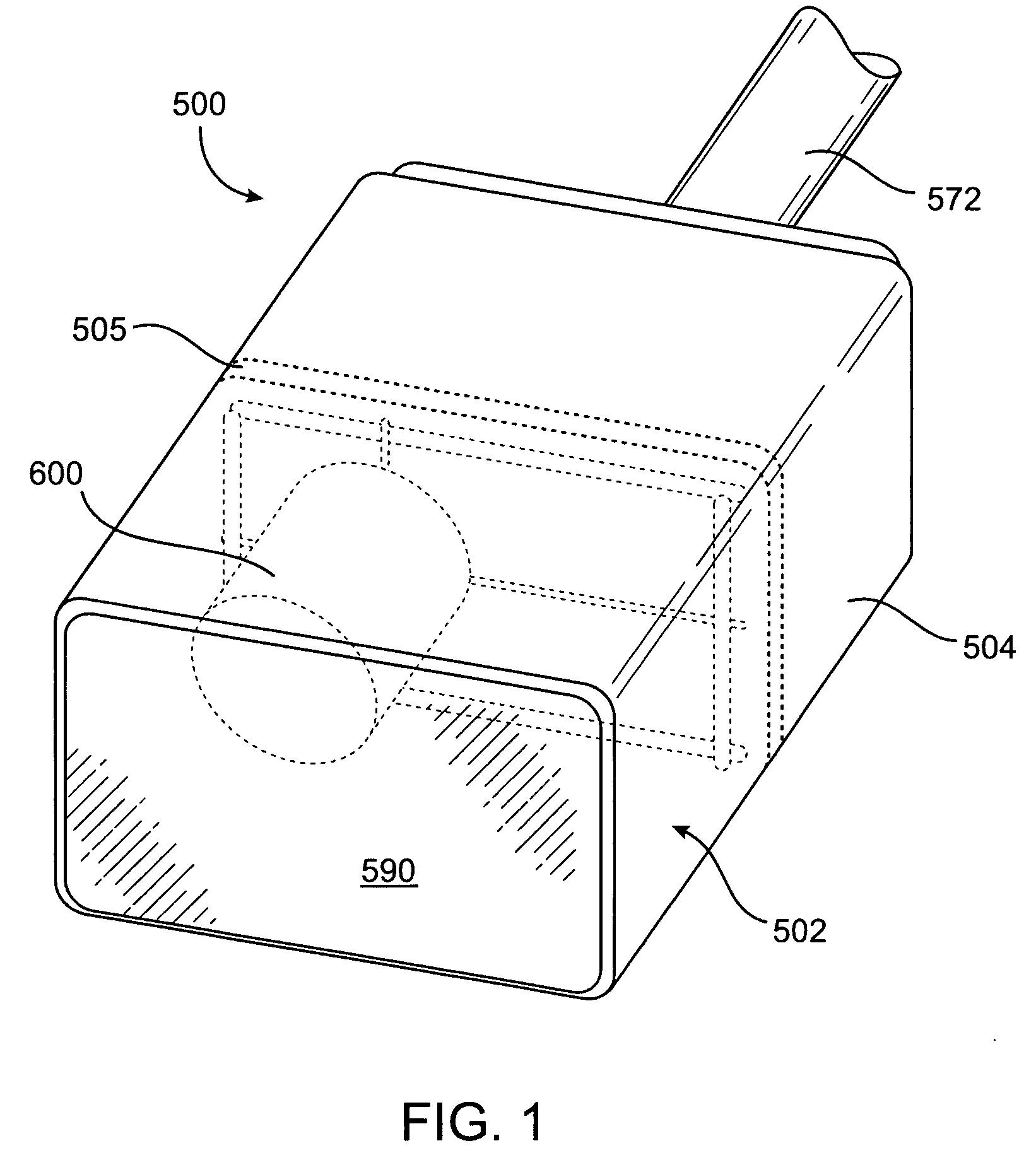 Ultrasound therapy head with movement control