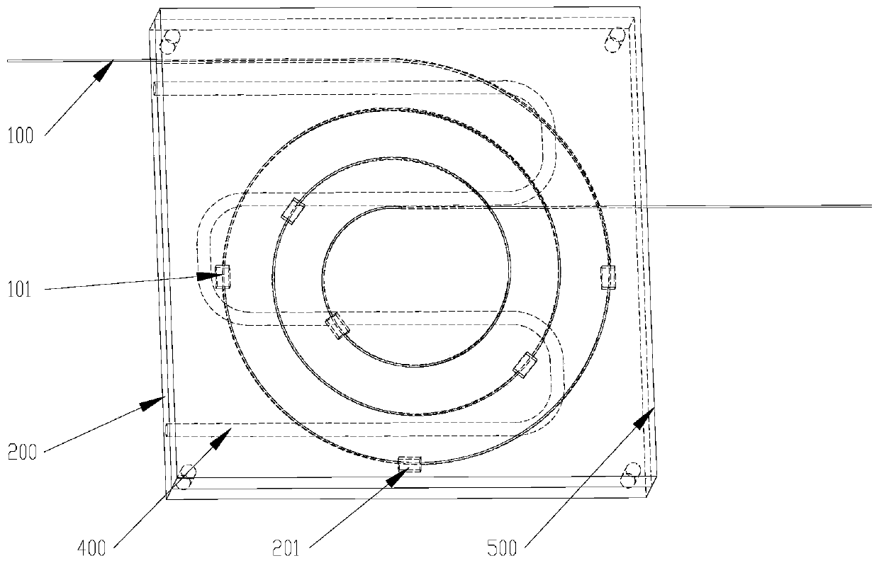 A cladding power stripper for removing high-order mode laser and its manufacturing method