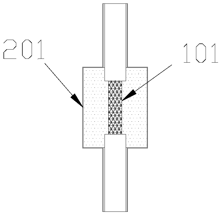 A cladding power stripper for removing high-order mode laser and its manufacturing method