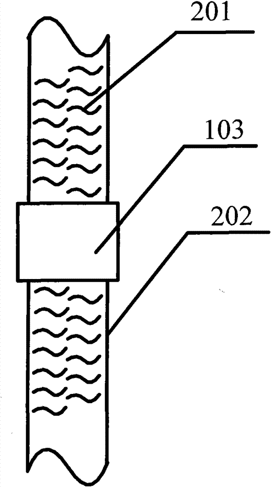 Flexible display screen mounting structure and flexible display screen