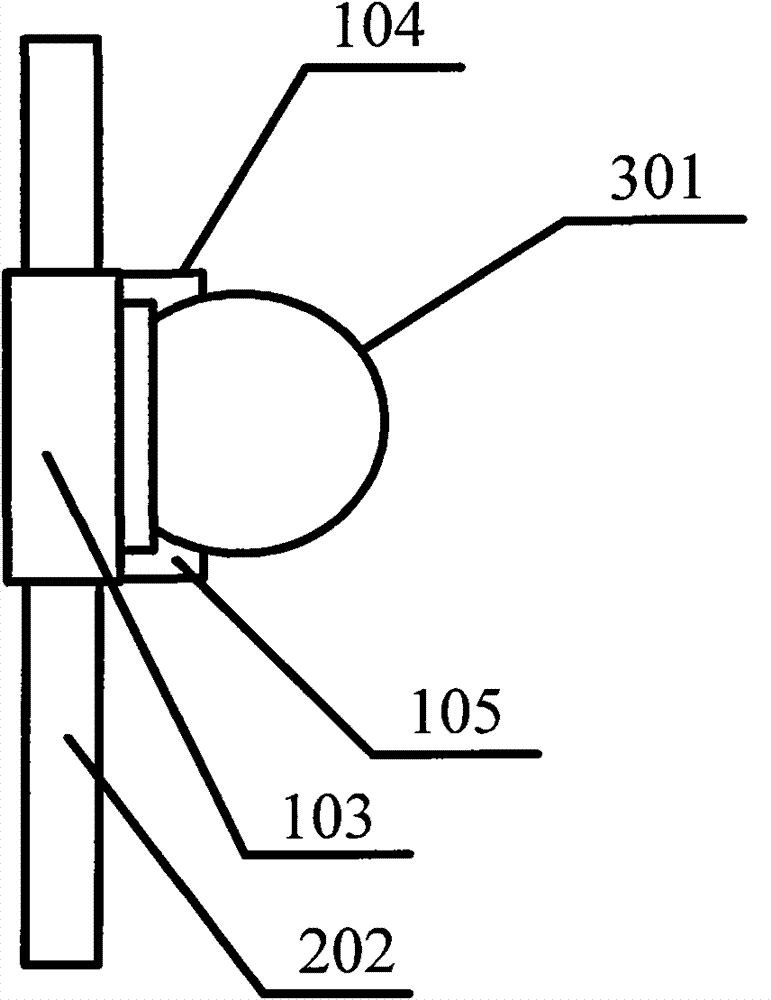 Flexible display screen mounting structure and flexible display screen