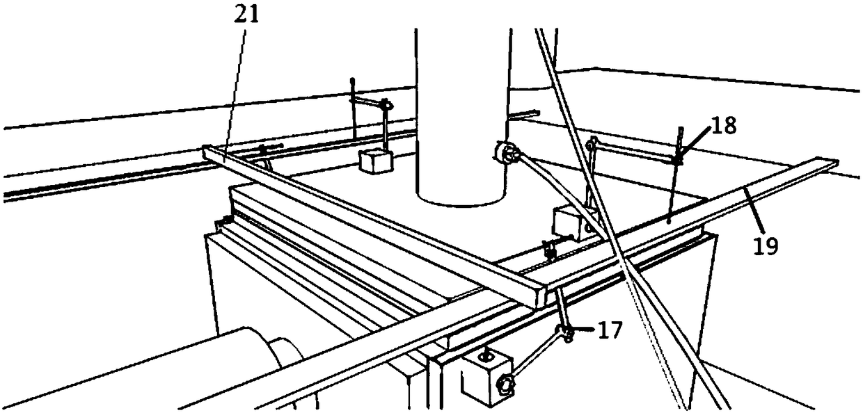 Device and method suitable for in-situ direct shear test of rock-soil body in tunnel