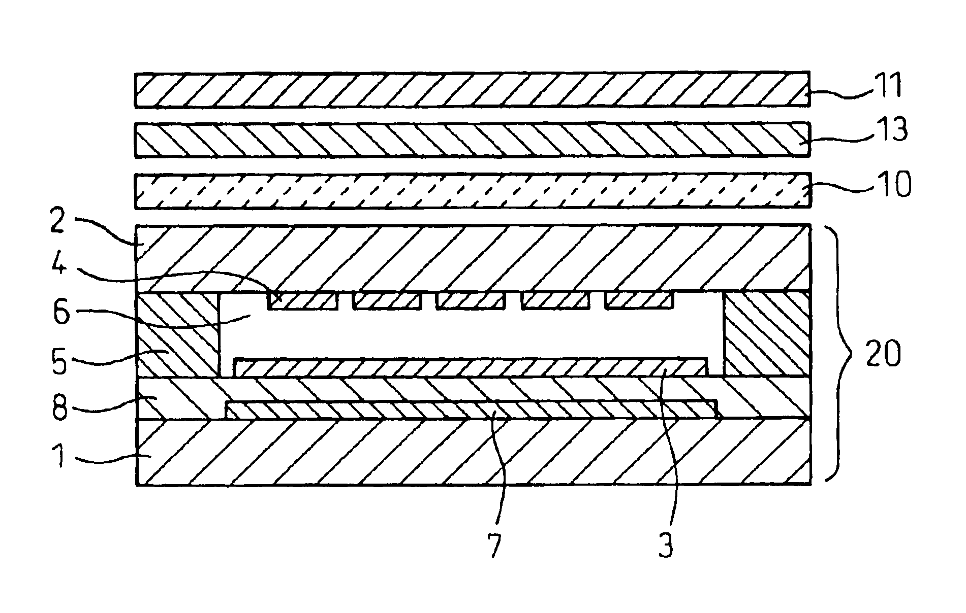 Liquid crystal display including an anisotropic scattering layer