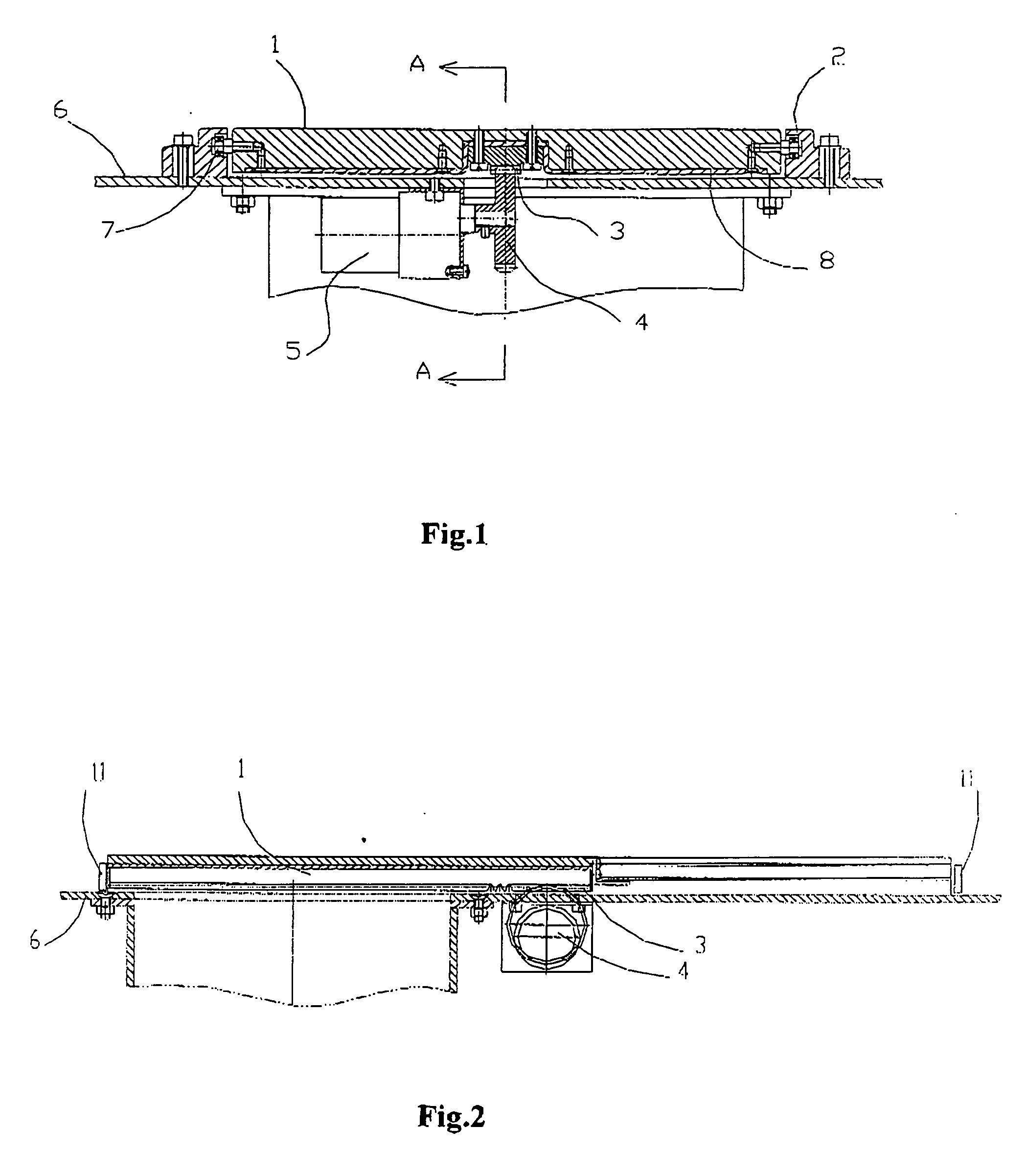 Shielding door device for radiation inspection system