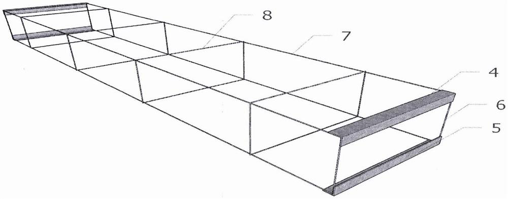 Ultrathin light self-thermal-insulation floor slab