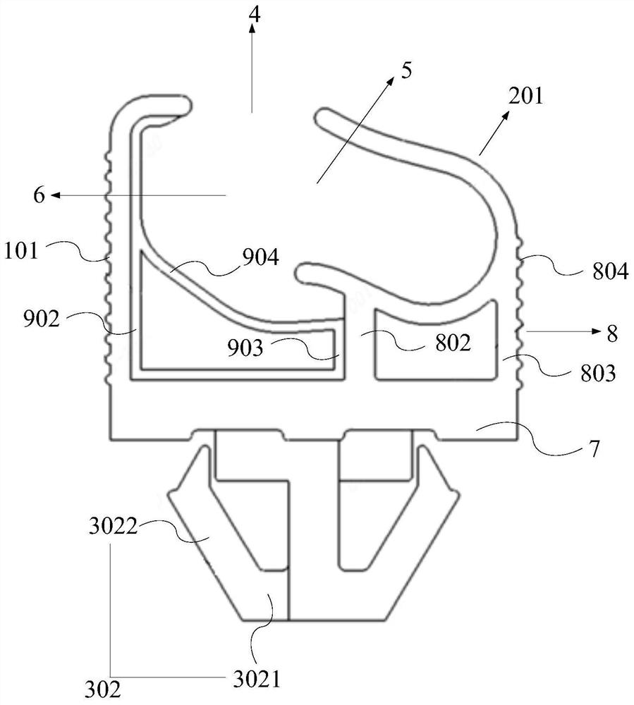 Fixing structure of engine cover strut and vehicle