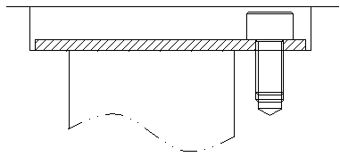 Wire pressing plate