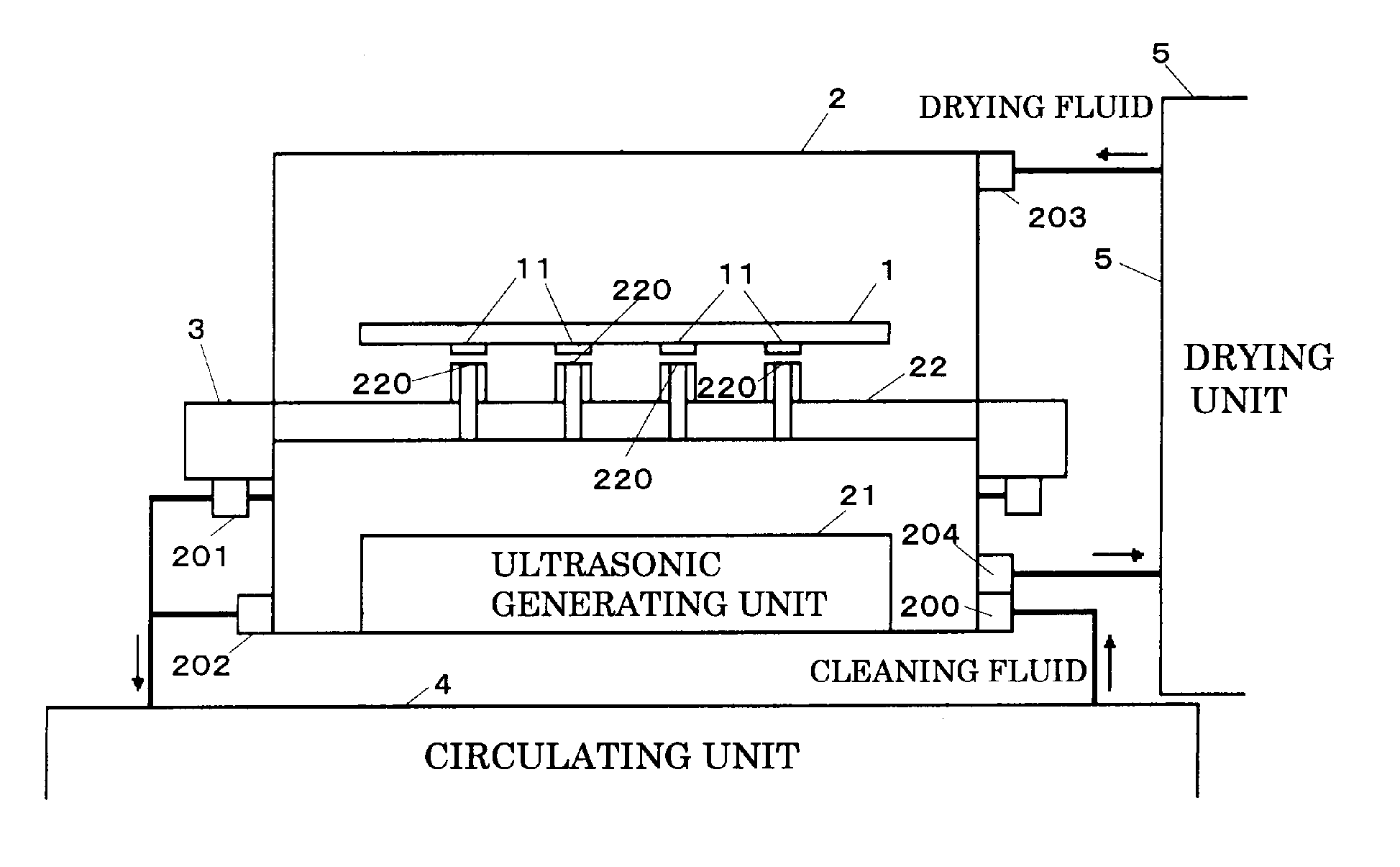 Cleaning apparatus, cleaning tank, cleaning method, and method for manufacturing article