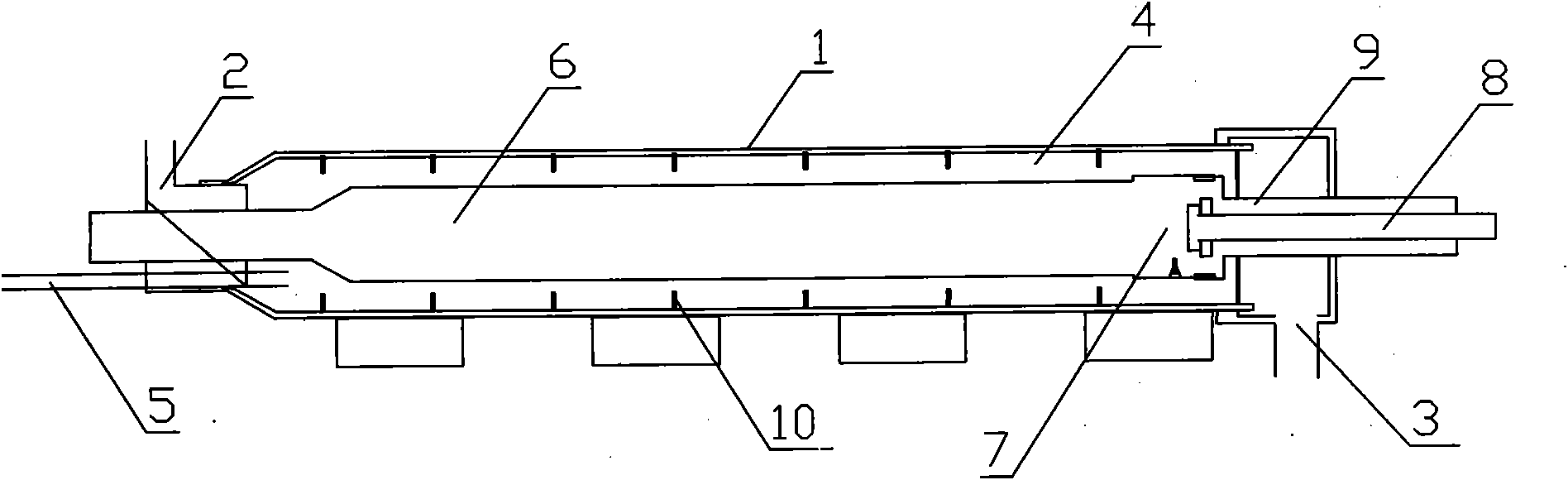 Coal decomposing equipment