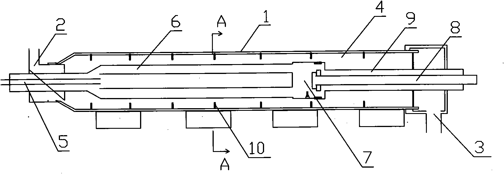 Coal decomposing equipment