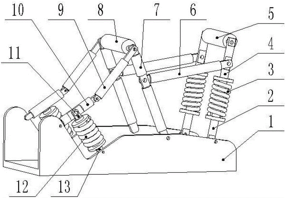 Eccentric wheel type leg muscle recovery device