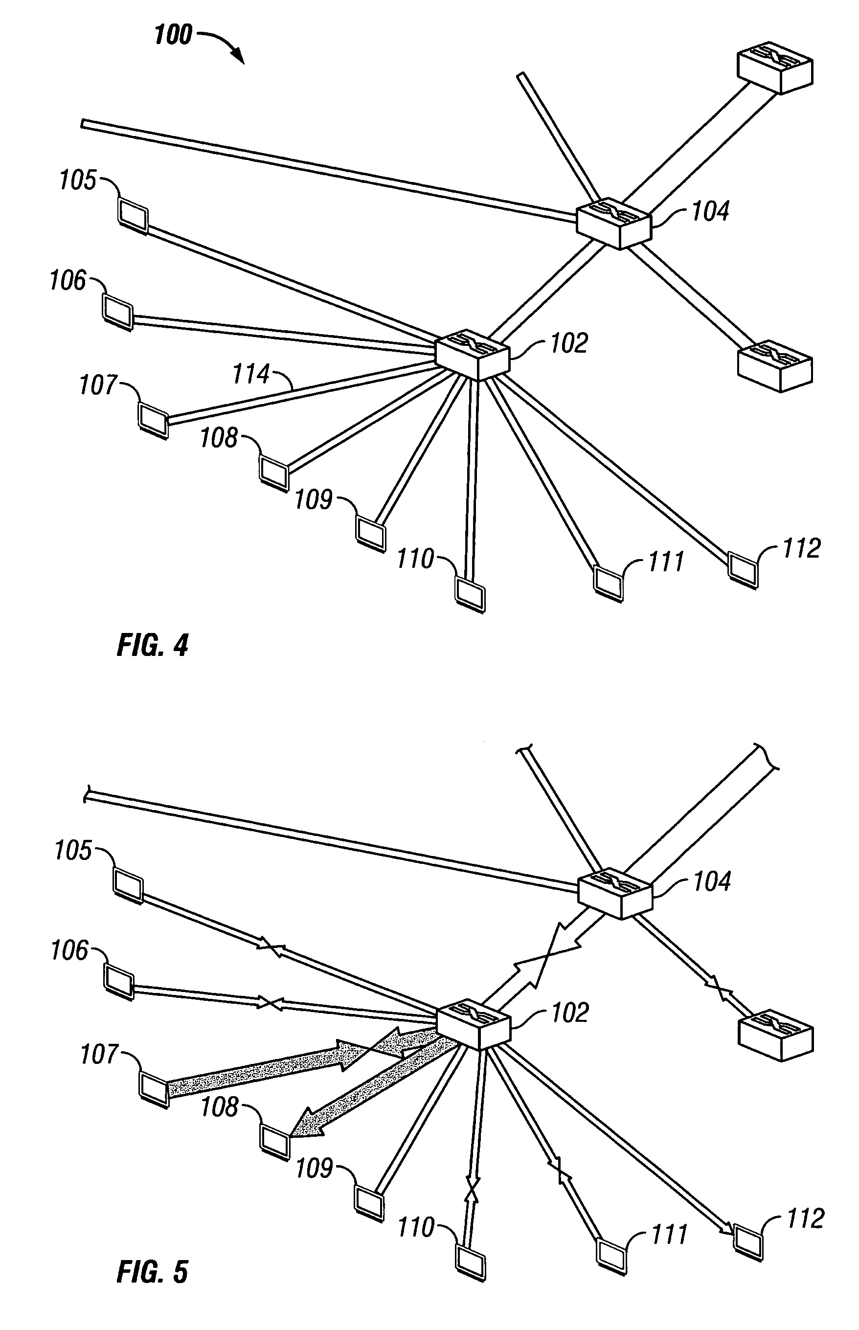 Performance and flow analysis method for communication networks