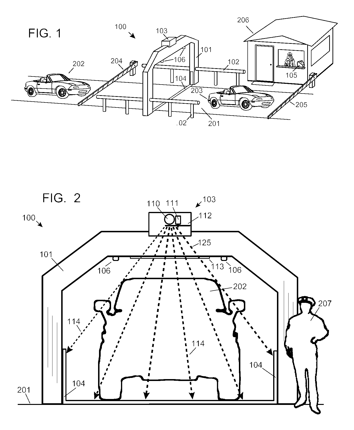 Automobile scanning system