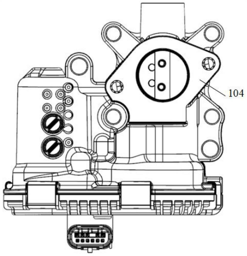Valve body connection system and exhaust gas recirculation system