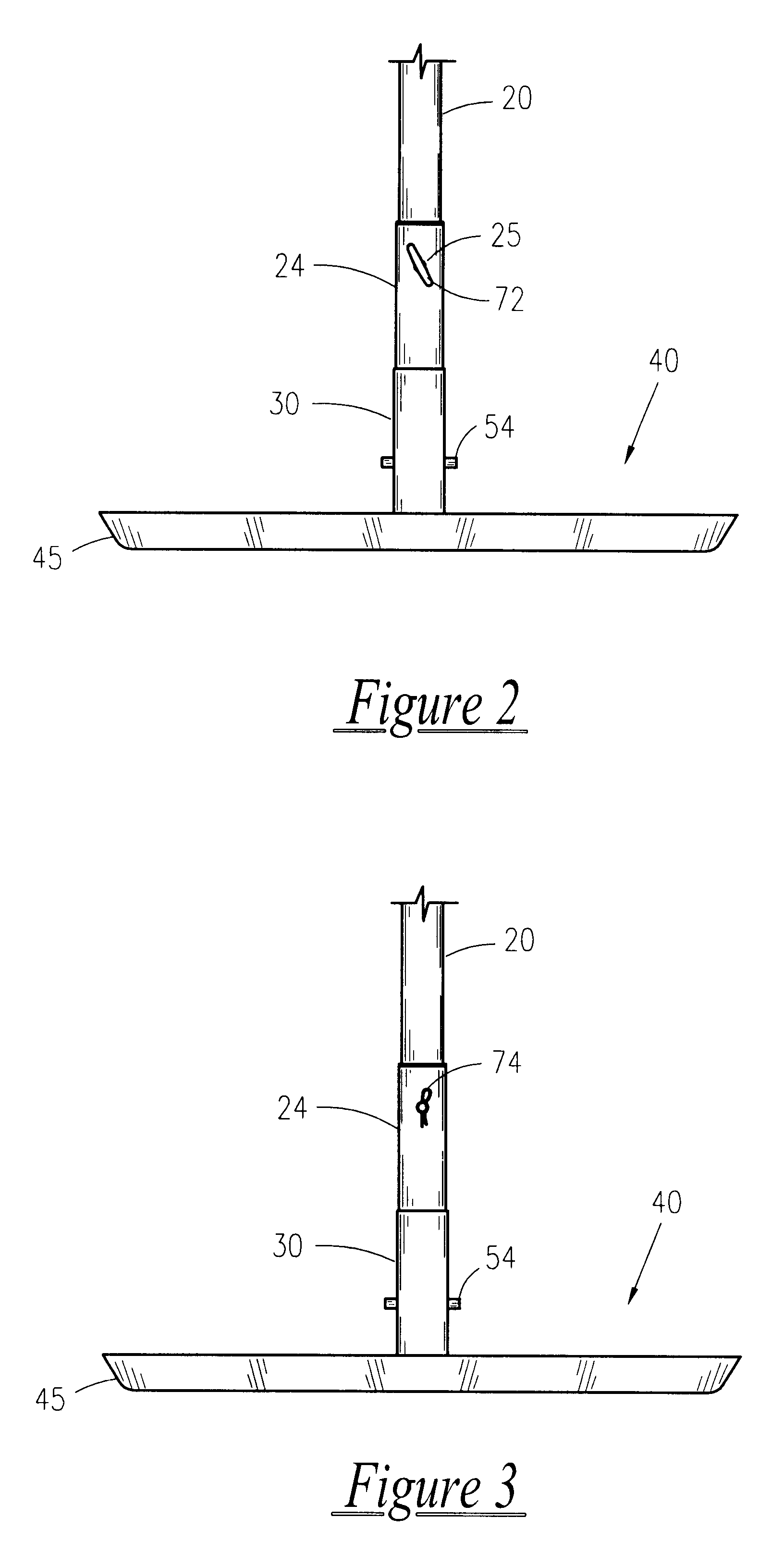 Portable, oscillating grade determinant apparatus incorporating laser signal receiver