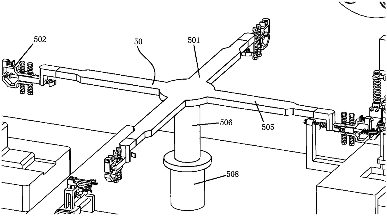 Belt ring processing device with automatic transferring function