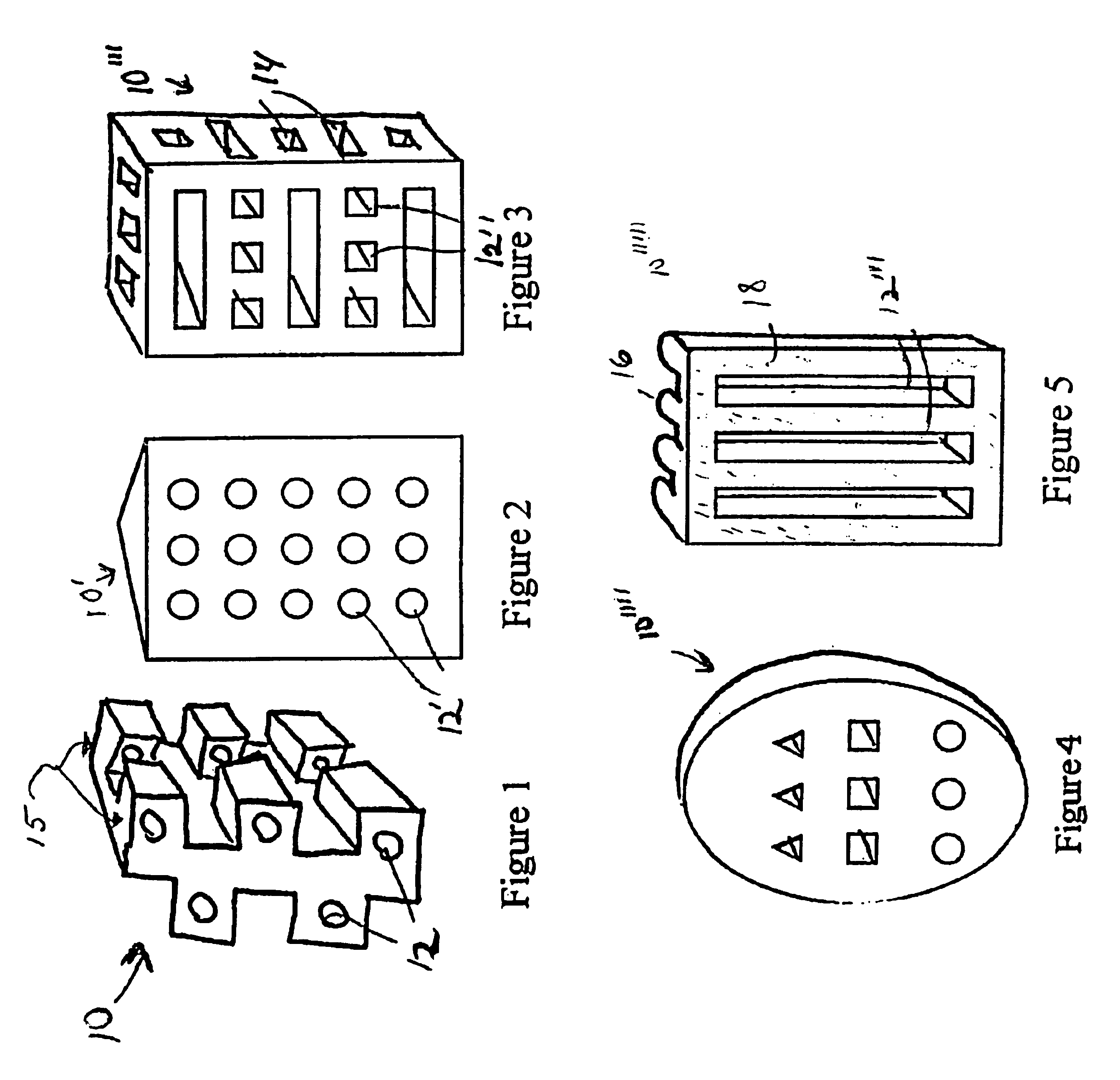 Monolithic implants with openings