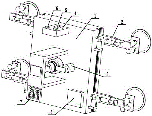 Roof drilling robot