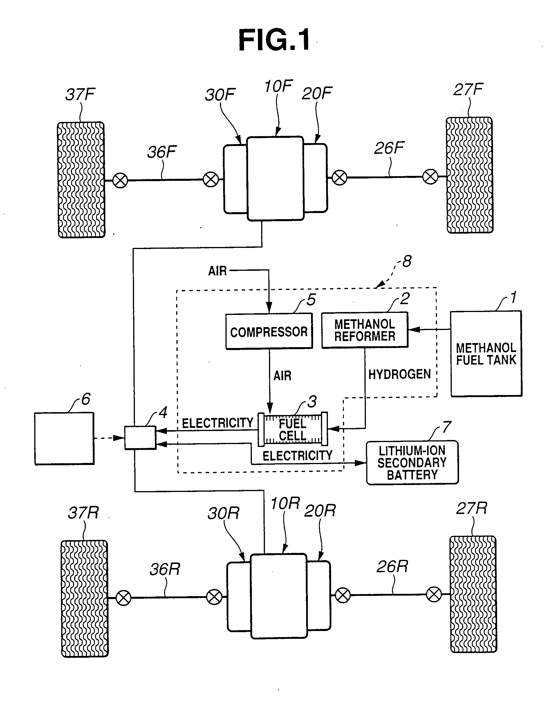 Wheel drive system for independently driving right and left wheels of vehicle