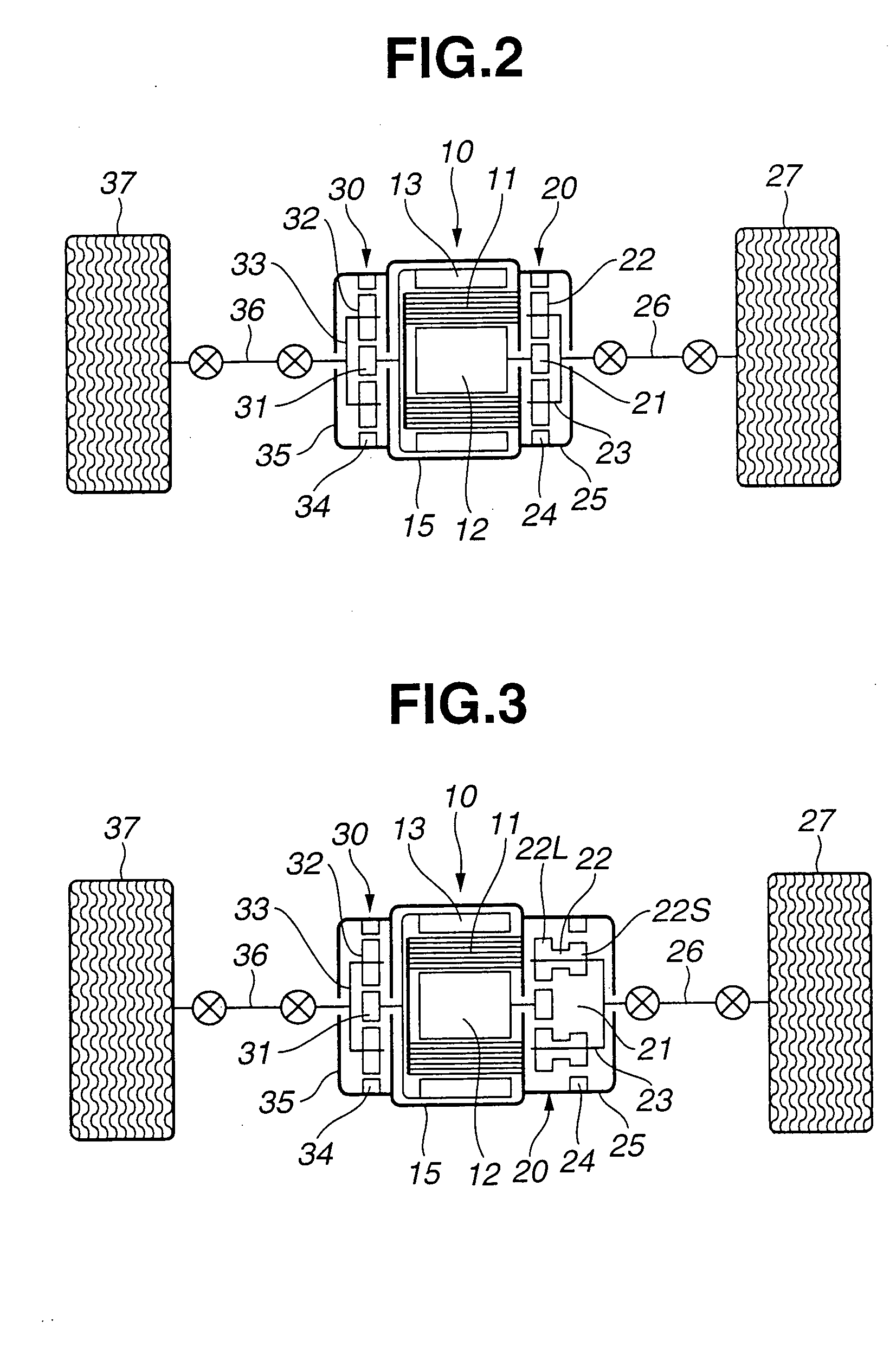 Wheel drive system for independently driving right and left wheels of vehicle