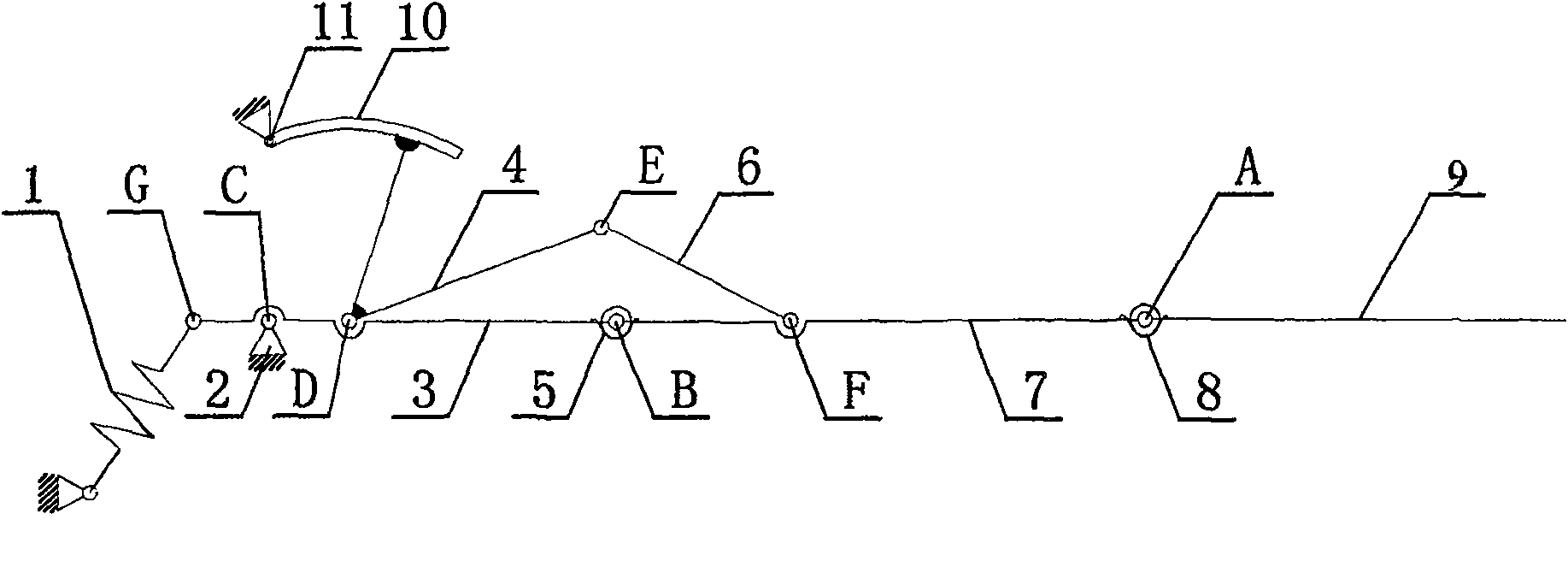 Aerospace sequential deployment mechanism