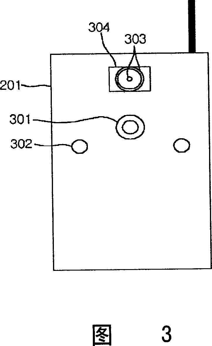 Portable iris discriminating system and method