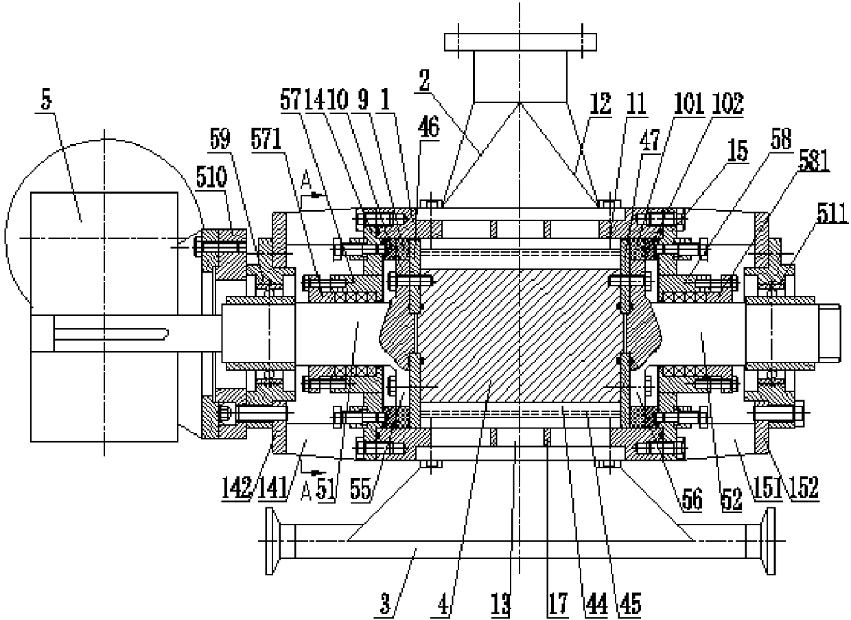 High-pressure rotary valve