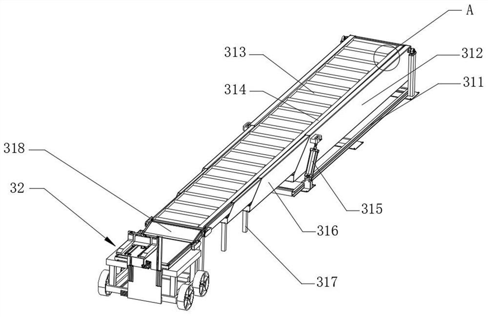 Transportation system for precast slab components