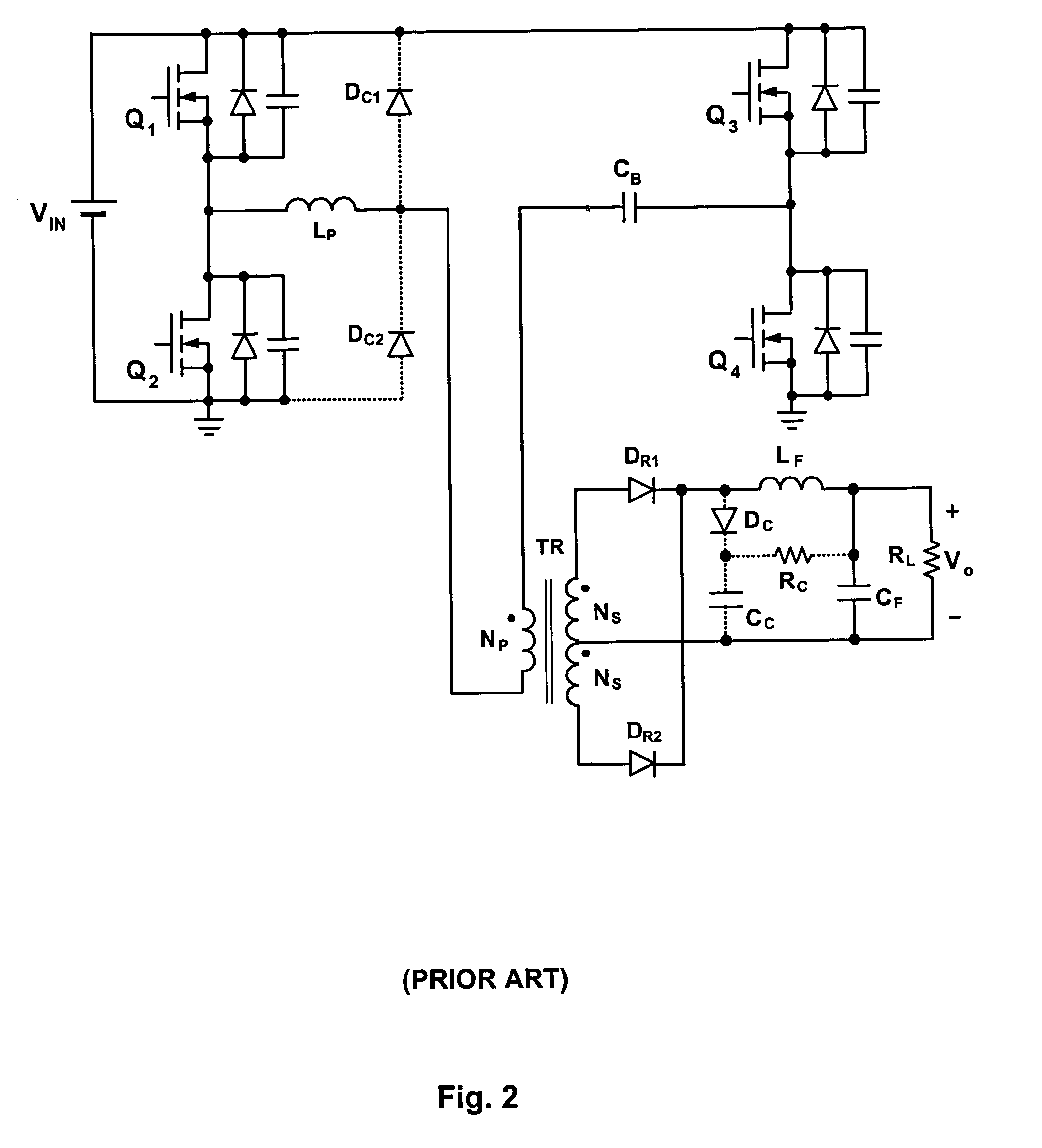 Full bridge power converters with zero-voltage switching