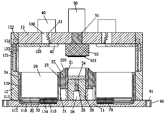 Improved environment-friendly pad machining device