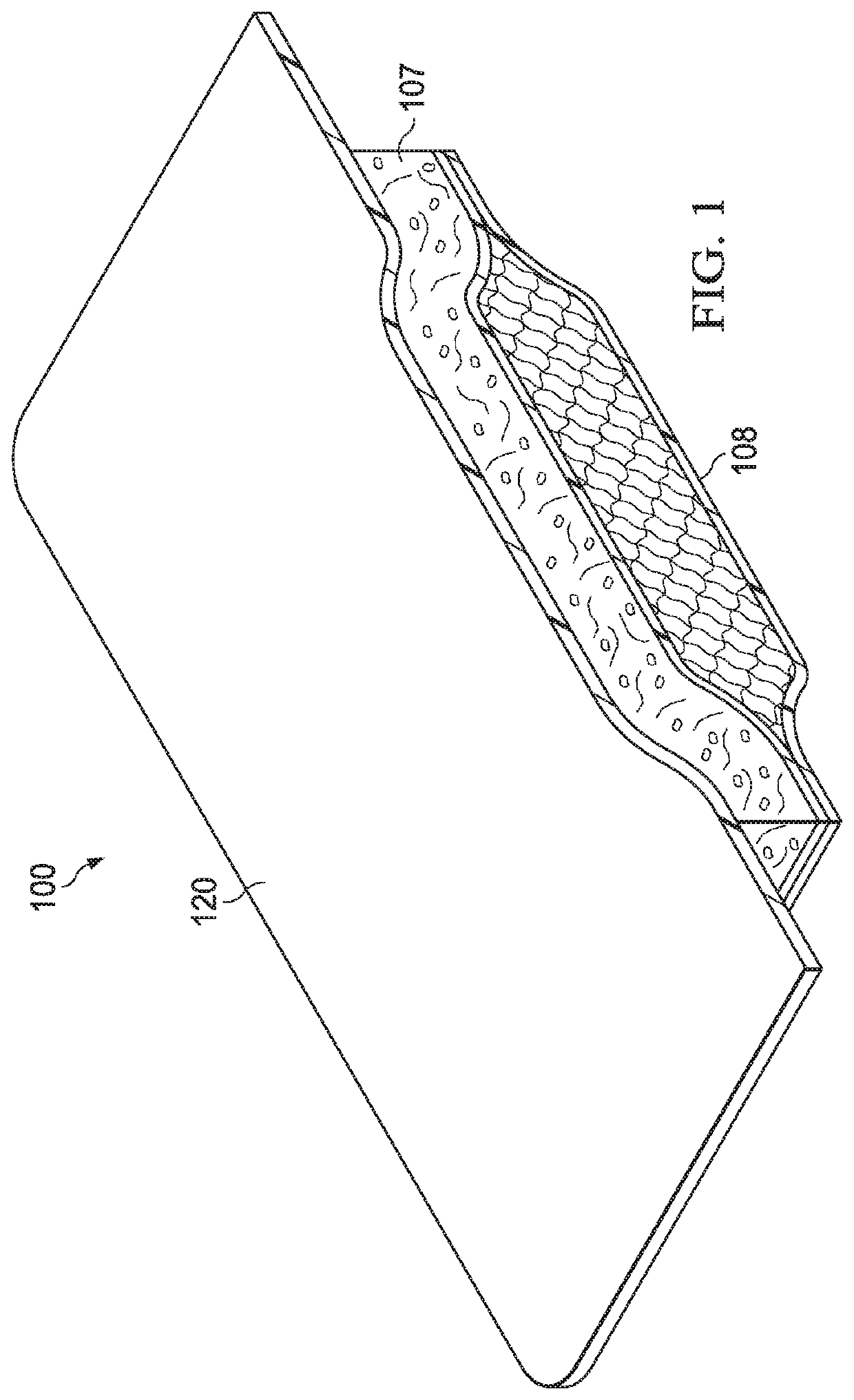 Dressings for filtering wound fluids