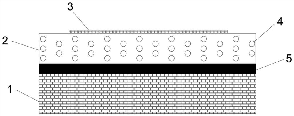 Luminous and reflective rubber-plastic runway