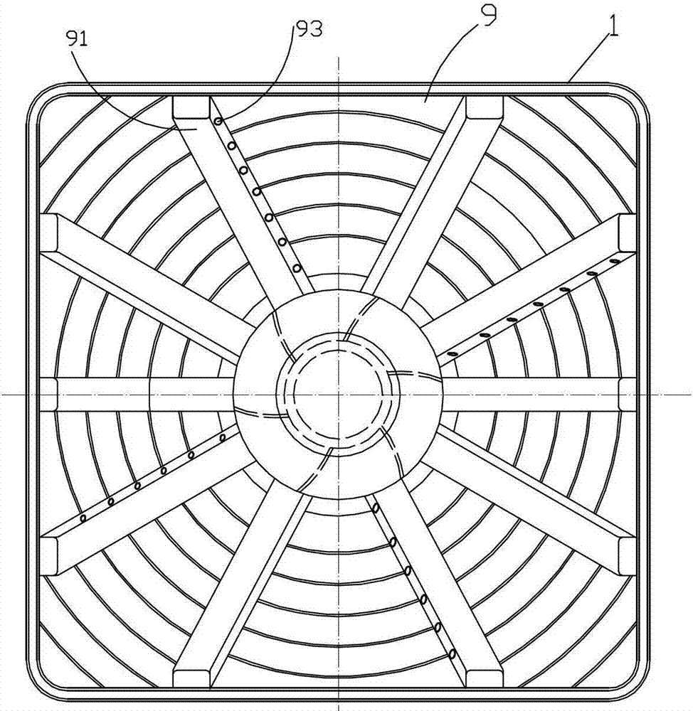 Cleaning device for kitchen